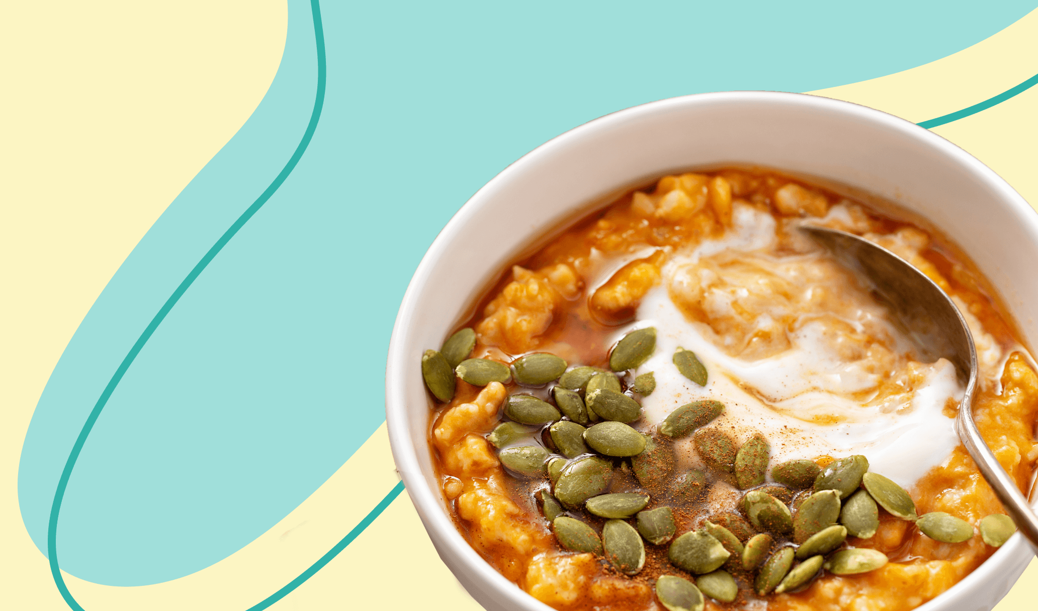 Barley-pumpkin porridge